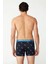 80484 Erkek Lacivert Modal Tekli Boxer 3