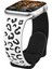 Watch 38-40-41-Watch 10 42MM Uyumlu Leopar Desenli Yüksek Kaliteli Leopar Silikon Kordon 1