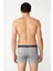 80484 Erkek Gri Modal Tekli Boxer 2