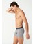 80484 Erkek Gri Modal Tekli Boxer 3