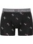 80487 Erkek Bordo-Siyah Baskılı Modal 2 Li Boxer 2