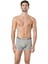 360 Erkek Grı-Lacıvert-Sıyah Modal 3'lü Boxer 3