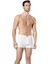 405 Erkek Beyaz Penye 2'li Boxer 1