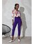 Mor Flatolu Pantolon 5113 3