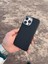 Apple iPhone 16 Siyah Karbonfiber Kamera Standlı Telefon Kılıfı 1