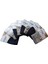 Erkek boxer pamuklu cotton 8'li ekonomik paket lacivert/gri çift renkli slim fit esnek yumuşak penye BGL8-2S 1