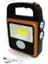 Taşınabilir 4 Farklı Fonksiyonlu Güneş Enerjili ve USB ile Şarj Olabilen Portatif LED Işıldak HS-8020 (4886) 4