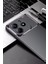 Xiaomi Redmi Note 14 4g Kılıf Rugged Armor Karbon Fiber Silikon - Siyah 2