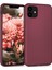 ESLIFETECH26AKSESUAR Iphone 11 Uyumlu Silikon Kılıf Mürdüm 1