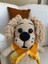 LotusHobiEvi Amigurumi Yelekli Şirin Köpüş 22CM Oyuncak 2