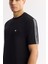 Erkek Siyah Bisiklet Yaka Baskı Detaylı İnterlok T-Shirt A51Y1150 1