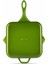 Yeşil 28X28 cm Yardımcı Kulplu Kare Grill Tava (HSKGTV-2828-Y) 2
