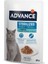 Morina Balıklı Kısırlaştırılmış Kedi Yaş Mama 85gr 12 Adet Advance Sterilised Codfish Kedi Pouch 2