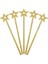 Altın Renk Yıldız Peri Asası Peri Değneği 34 cm 1 Adet 1