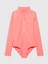 Kız Çocuk Pembe Fermuarlı Rashguard Mayo 1