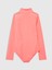 Kız Çocuk Pembe Fermuarlı Rashguard Mayo 2