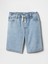 Erkek Çocuk Mavi Pull-On Loose Denim Şort 1