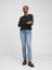 Kadın Açık Mavi High Rise Washwell™ Classic Straight Jean Pantolon 1
