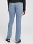 Kadın Açık Mavi High Rise Washwell™ Classic Straight Jean Pantolon 2