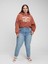 Kadın Açık Mavi High Rise Washwell™ Classic Straight Jean Pantolon 4