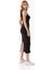 Basic Fitilli Halter Yaka Yırtmaçlı Elbise 3