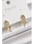Pirinç Gold Renk Zirkon Taşlı Yılan Model Kadın Küpe - TJ-BKP9790 1