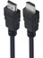 Oem Plastik Düz Siyah 1.5 Metre HDMI Kablo (Refresh) 1