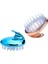 Sunup SN-26205 Yumuşak Silikon Mavi Saç Fırçası 100ML Şampuan Hazneli 1