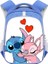 New Stitch Sevimli Büyük Kapasiteli Okul Çantası (Yurt Dışından) 1