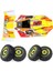 Rc Araba Gövde Kabuğu Kuyruk Kanat ve Jant Lastik Seti Wltoys 144001 144010 1/14 Rc Araba Yükseltme Parçaları Yedek Aksesuarlar (Yurt Dışından) 1