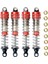 4 Adet Metal Amortisör Damperi Xlf X03 X04 X03A Max X04A Max 1/10 Rc Araba Fırçasız Canavar Kamyon Için Yükseltme Parts1 (Yurt Dışından) 1