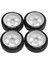 4 Adet 65MM 1/10 Rc Yarış Arabası Lastikleri Yol Touring Drift Araba Lastiği Tekerlek Tamiya TT01 TT02 XV01 (Yurt Dışından) 1