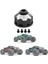 Metal Diferansiyel Taşıyıcı Diferansiyel Kasa Konut 8981 1/10 Traxxas Maxx Rc Araba Yükseltme Parçaları Aksesuarları, 4 (Yurt Dışından) 5