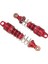Adet Metal Ön ve Arka Amortisör Yayı Damperleri Losi 1/18 Mini-T 2.0 2WD Stadyum Kamyon Yükseltme Parçaları Kırmızı (Yurt Dışından) 2