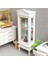 1/12 Dollhouse Minyatür Mobilya Dolabı Ahşap Tek Kapı Kitaplık Vitrin Dollhouse Mutfak Yemek Için (Yurt Dışından) 3