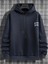 Unisex No Pain Sırt Baskılı Oversize Kapşonlu Sweatshirt 3