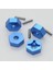 Wltoys 104001 Için Metal 12MM Birleştirici Tekerlek Hub Hex Adaptörü 1/10 Rc Araba Yükseltme Parçaları Aksesuarları, Kırmızı (Yurt Dışından) 2