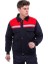 7/7 Gabardin Kırmızı Robalı Kapitoneli Kışlık Iş Montu 1