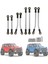 Adet Paslanmaz Çelik Yüksek Boşluk Süspansiyon Bağlantı Çubuğu Seti 9749 Traxxas TRX4M Trx4-M 1/18 Rc Araba Yükseltme Parçaları (Yurt Dışından) 5