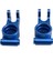 2 Adet Metal Arka Hub Taşıyıcılar Losi Lasernut U4 4WD 1/10 Rc Araba Yükseltme Parçaları Aksesuarları, Mavi (Yurt Dışından) 5