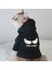 Kedi Köpek İçin The Angel Kapüşonlu Siyah Sweatshirt 2