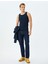 Bisiklet Yaka Slim Fit Kolsuz Basic Atlet 1