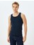 Bisiklet Yaka Slim Fit Kolsuz Basic Atlet 3