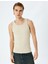 Bisiklet Yaka Slim Fit Kolsuz Basic Atlet 3