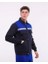Saks Mavi Robalı Kapitoneli Lacivert 7/7 Gabardin Kışlık Iş Montu 1