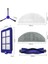 Eufy Robot Vacuum X8 Aksesuarları Için Ana Fırça, Yan Fırça, Filtre ve Paspas Bezi (Yurt Dışından) 2