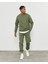 Bisiklet Yaka Basic Sweatshirt 2