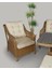 Menekşe 3+1+1+2puf+Masa Rattan Bahçe Balkon Mobilyası, 7 Kişilik Bahçe Takımı 2