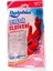 Lateks Bulaşık Temizlik Eldiveni - Kırmızı - Xl - No : 10 - 10 Çift - Paket 3