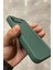 iPhone 16E Kılıf Viera Kamera Korumalı Yumuşak Doku ve Temizlenebilir Silikon - Koyu Yeşil 4